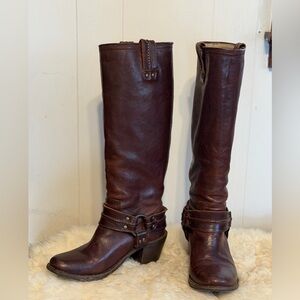 Frye Carman Tall Harness Boots